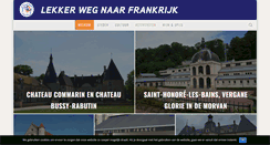 Desktop Screenshot of lekkerwegnaarfrankrijk.nl